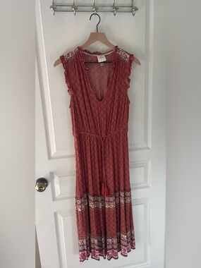 Knox Rose Sleeveless Midi Dress Size Small